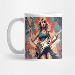 Taylor Swift vintage dnd style art Mug